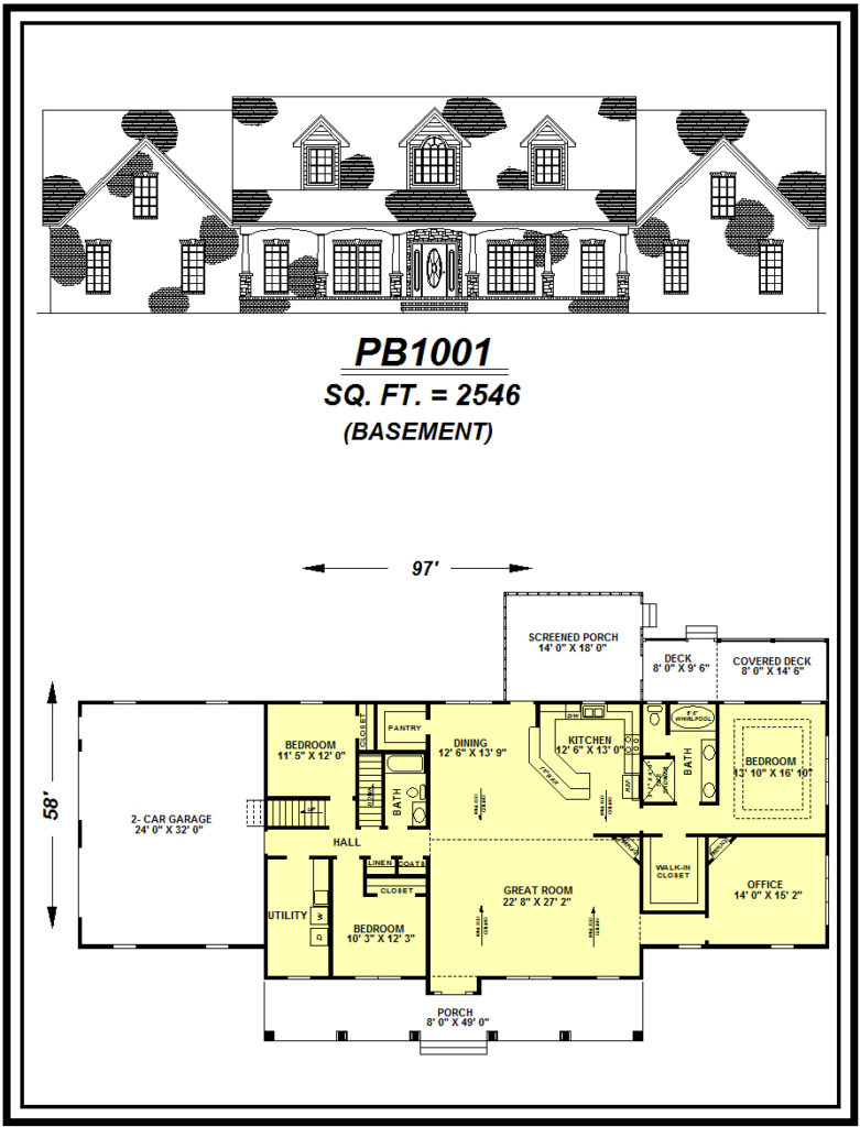 picture of house plan #PB1001