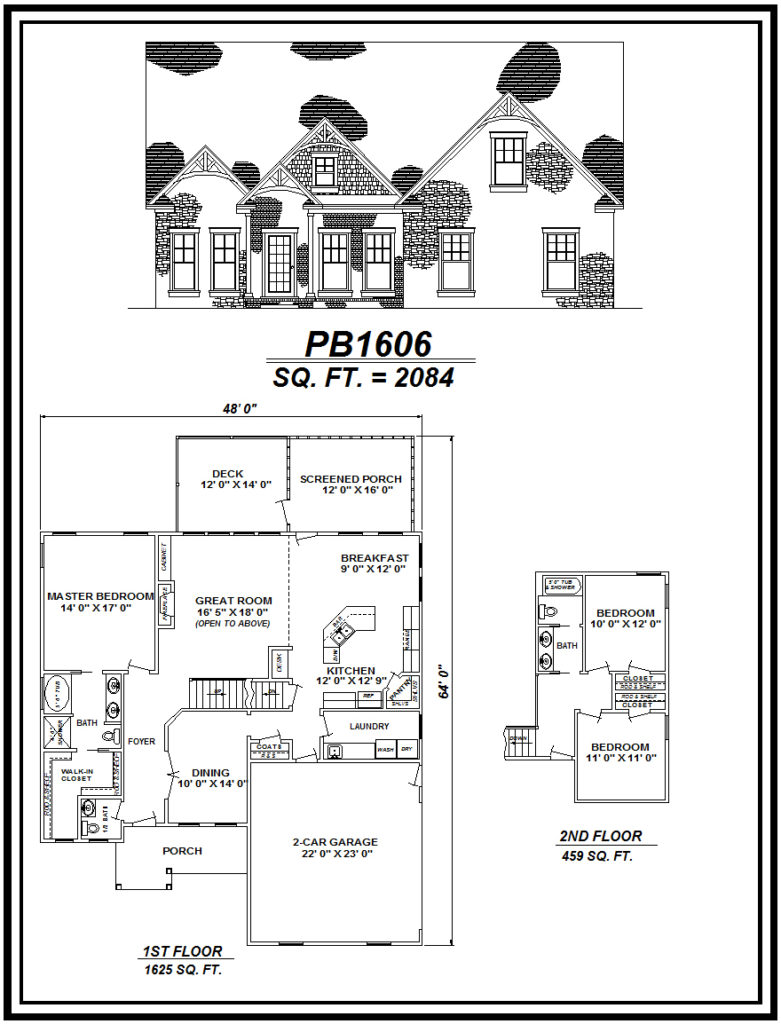 picture of house plan #PB1606