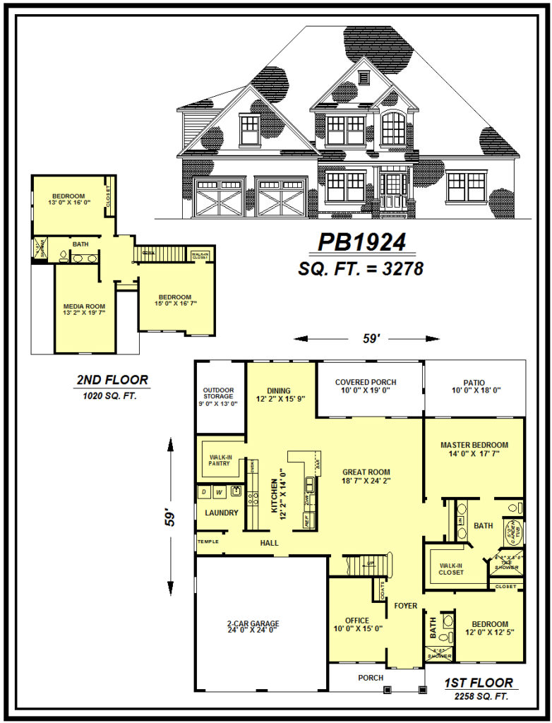 picture of house plan #PB1924